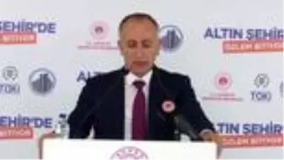 TOKİ Başkanı Bulut: 'Konut üretiminde 1 milyonuncu konut hedefine doğru ilerlemekteyiz' TOKİ Başkanı Bulut: 'Konut üretiminde 1 milyonuncu konut hedefine doğru ilerlemekteyiz'