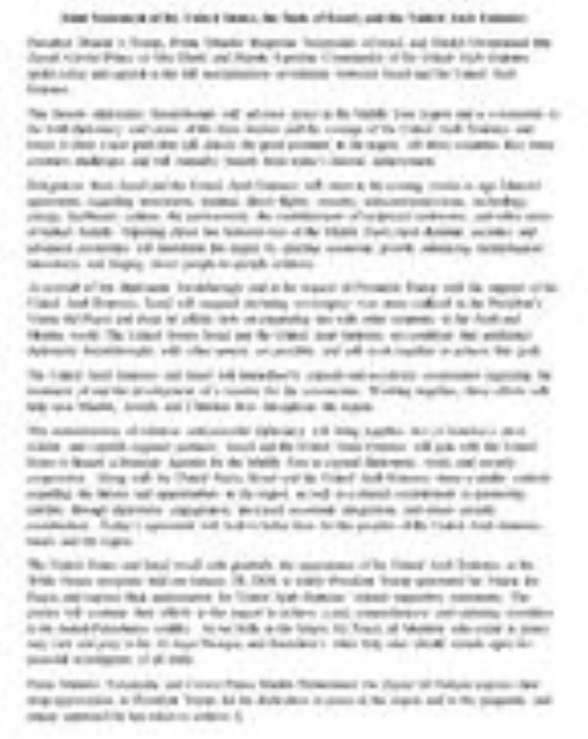 ABD Başkanı Trump: İsrail ve BAE ikili ilişkilerin tamamen normalleştirilmesi için anlaşmaya vardı