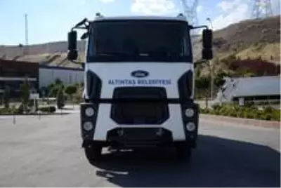 Altıntaş Belediyesi araç filosunu güçlendiriyor Altıntaş Belediyesi araç filosunu güçlendiriyor