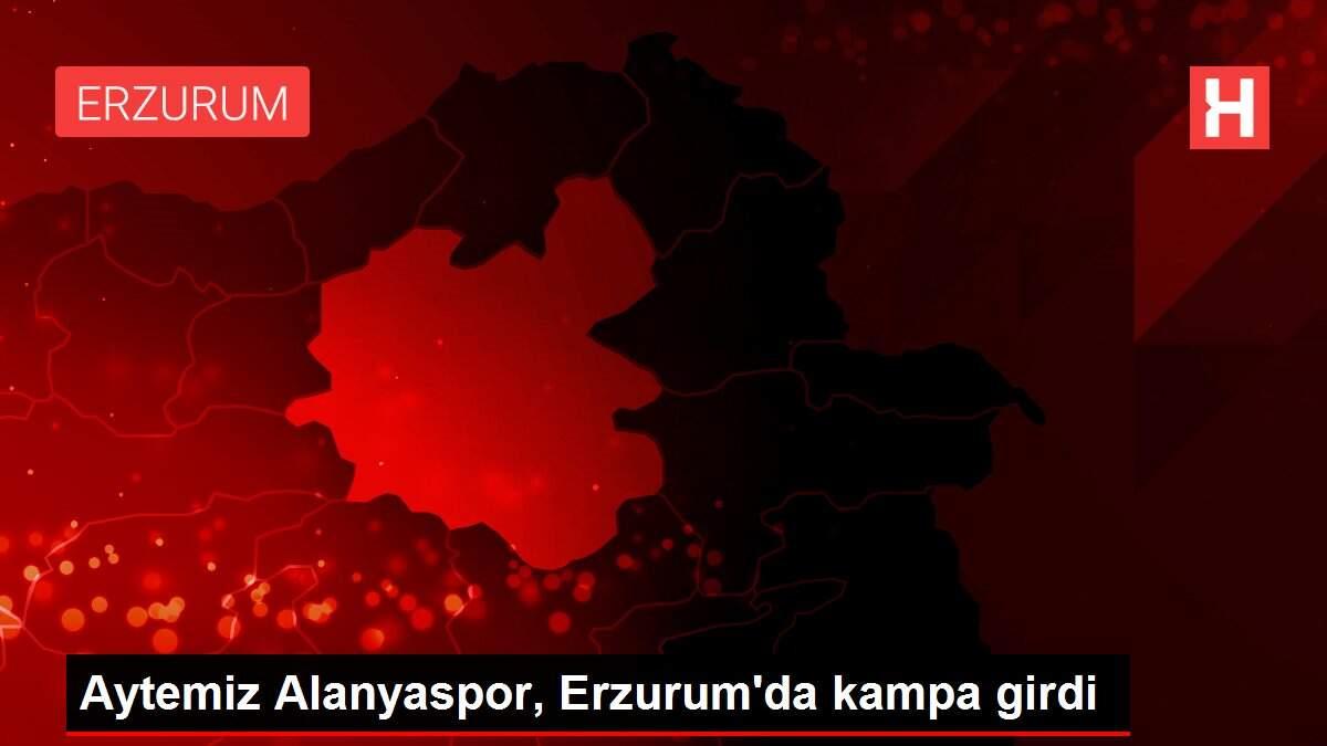 Aytemiz Alanyaspor, Erzurum'da kampa girdi Aytemiz Alanyaspor, Erzurum'da kampa girdi