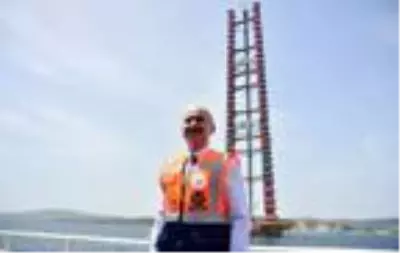 Son dakika haber | Bakan Karaismailoğlu: 1915 Çanakkale Köprüsü'nü 18 Mart 2022'de hizmete sunmayı hedefliyoruz Son dakika haber | Bakan Karaismailoğlu: 1915 Çanakkale Köprüsü'nü 18 Mart 2022'de hizmete sunmayı hedefliyoruz