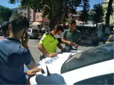 Çan'da trafik denetimleri Çan'da trafik denetimleri