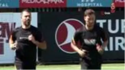 Galatasaray, yeni sezon hazırlıklarını sürdürdü Galatasaray, yeni sezon hazırlıklarını sürdürdü