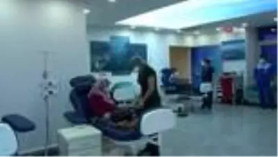 Hastalara gökyüzünde kemoterapi tedavisi Hastalara gökyüzünde kemoterapi tedavisi