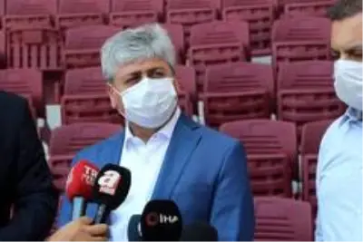 Hatay Valisi Rahmi Doğan: 'Hatayspor'un maçlarını yeni stadında oynaması için çalışıyoruz' Hatay Valisi Rahmi Doğan: 'Hatayspor'un maçlarını yeni stadında oynaması için çalışıyoruz'
