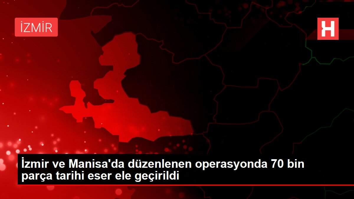 Son dakika haber | İzmir ve Manisa'da düzenlenen operasyonda 70 bin parça tarihi eser ele geçirildi Son dakika haber | İzmir ve Manisa'da düzenlenen operasyonda 70 bin parça tarihi eser ele geçirildi