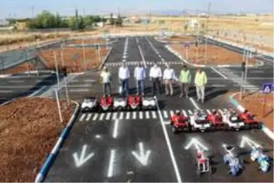 Kahta'da Trafik Eğitim Parkı tamamlandı Kahta'da Trafik Eğitim Parkı tamamlandı