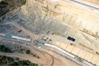 Kapıçayı Barajı son aşamaya geldi Kapıçayı Barajı son aşamaya geldi