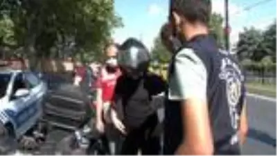 Son dakika haber... Kask takmayan, ehliyeti olmayan motosiklet sürücülerine ceza