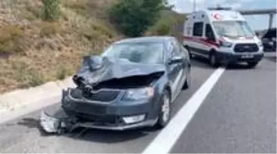Son dakika haberi: Kuzey Marmara Otoyolu Edirne istikameti Sarıyer mevkiinde iki otomobilin karıştığı trafik kazasında... Son dakika haberi: Kuzey Marmara Otoyolu Edirne istikameti Sarıyer mevkiinde iki otomobilin karıştığı trafik kazasında...