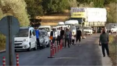 LPG'li otomobil alev alev yandı LPG'li otomobil alev alev yandı