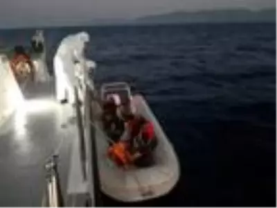 Marmaris'te 23 kaçak göçmen kurtarıldı Marmaris'te 23 kaçak göçmen kurtarıldı