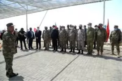 Milli Savunma Bakanı Akar ve TSK Komuta Kademesi Azerbaycan'da icra edilen tatbikatı izledi Milli Savunma Bakanı Akar ve TSK Komuta Kademesi Azerbaycan'da icra edilen tatbikatı izledi