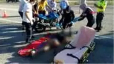 Son dakika! Minibüsle çarpışan motosikletin sürücüsü öldü Son dakika! Minibüsle çarpışan motosikletin sürücüsü öldü