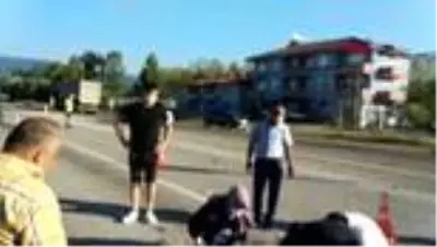 Son dakika! Minibüsle çarpışan motosikletin sürücüsü öldü Son dakika! Minibüsle çarpışan motosikletin sürücüsü öldü