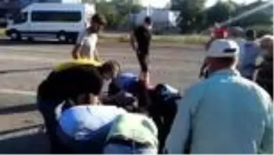 Son dakika! Minibüsle çarpışan motosikletin sürücüsü öldü Son dakika! Minibüsle çarpışan motosikletin sürücüsü öldü