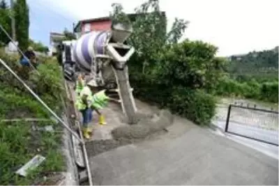 Son dakika haberi... Şehit yakınları, gaziler ve engelliler için beton yol Son dakika haberi... Şehit yakınları, gaziler ve engelliler için beton yol
