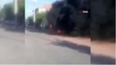 Tartıştığı kardeşinin minibüsüne benzin döküp yaktı Tartıştığı kardeşinin minibüsüne benzin döküp yaktı