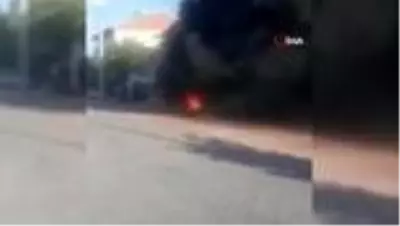 Tartıştığı kardeşinin minibüsüne benzin döküp yaktı Tartıştığı kardeşinin minibüsüne benzin döküp yaktı