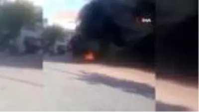 Tartıştığı kardeşinin minibüsüne benzin döküp yaktı Tartıştığı kardeşinin minibüsüne benzin döküp yaktı