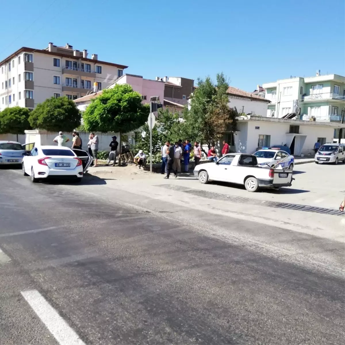 son dakika yesilhisar da trafik kazasi 1 yarali