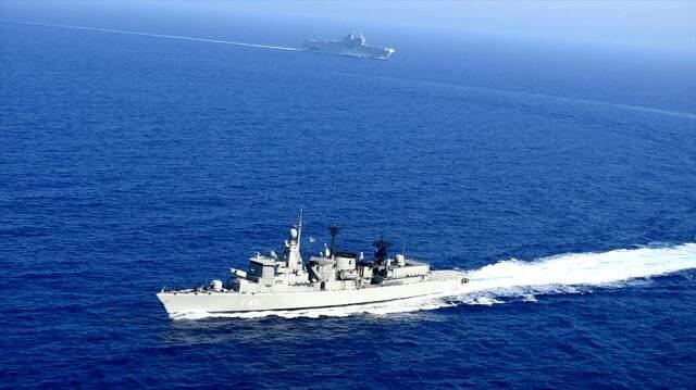 Yunanistan ve Fransa Doğu Akdeniz'de ortak askeri tatbikat düzenledi Yunanistan ve Fransa Doğu Akdeniz'de ortak askeri tatbikat düzenledi