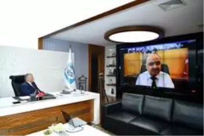 Başkan Büyükkılıç il pandemi kurulu toplantısına katıldı Başkan Büyükkılıç il pandemi kurulu toplantısına katıldı