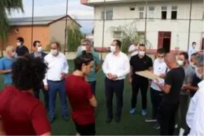 Başkan Ekim'den Sebat Gençlik'e Ziyaret Başkan Ekim'den Sebat Gençlik'e Ziyaret