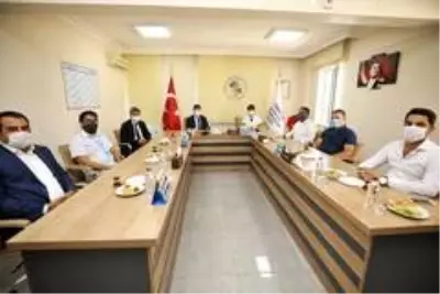 Başkan Fadıloğlu'ndan EMO'YA ziyaret Başkan Fadıloğlu'ndan EMO'YA ziyaret