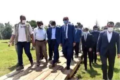 Bilal Erdoğan, Malazgirt Zaferi etkinlikleri öncesi Ahlat'ta Bilal Erdoğan, Malazgirt Zaferi etkinlikleri öncesi Ahlat'ta