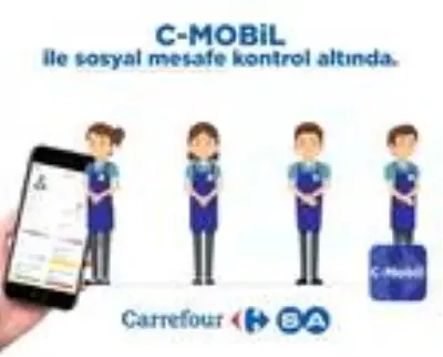 'C Mobil' uygulaması 11 bin çalışanı salgına karşı takip ediyor 'C Mobil' uygulaması 11 bin çalışanı salgına karşı takip ediyor