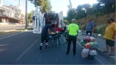 Son dakika! Çalıntı motosikletle kaza yaptı Son dakika! Çalıntı motosikletle kaza yaptı