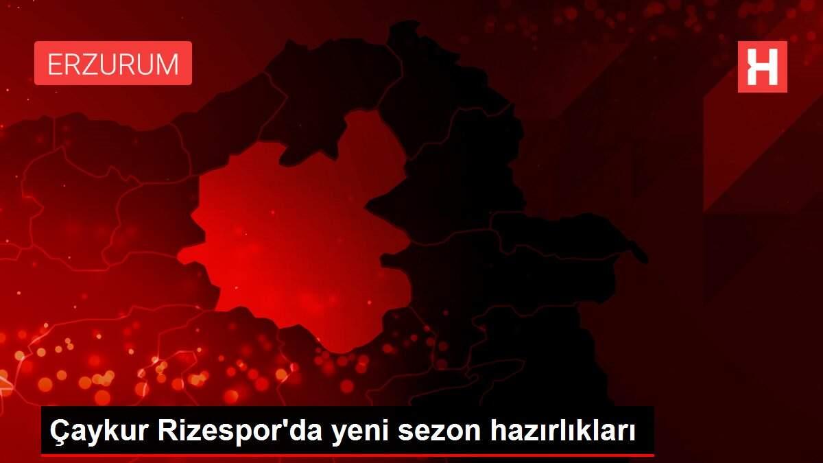 Çaykur Rizespor'da yeni sezon hazırlıkları Çaykur Rizespor'da yeni sezon hazırlıkları