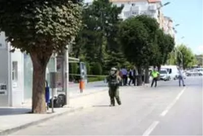 Çorum'da şüpheli valiz paniği Çorum'da şüpheli valiz paniği