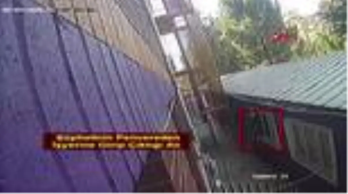 GAZİANTEP İş yerlerine pencereden girerken görüntülenen şüpheli yakalandı