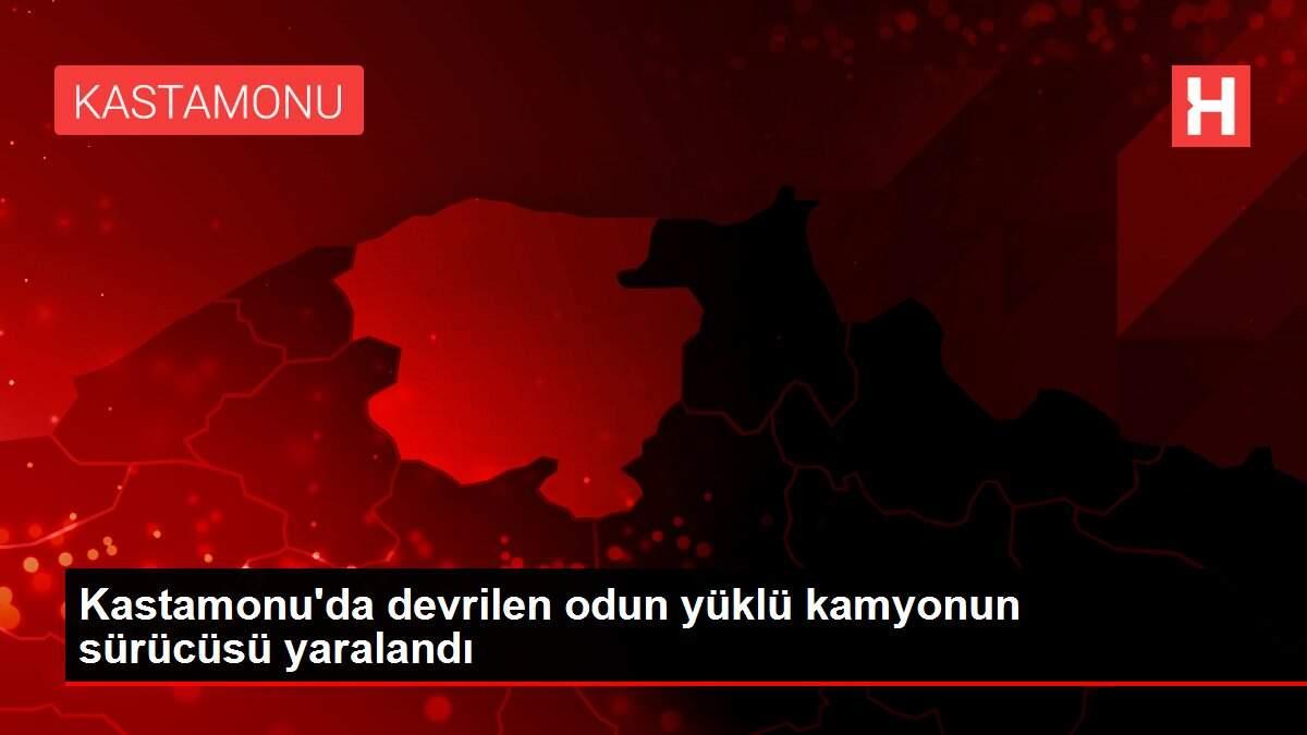 Kastamonu'da devrilen odun yüklü kamyonun sürücüsü yaralandı Kastamonu'da devrilen odun yüklü kamyonun sürücüsü yaralandı