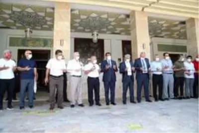 Kernek Karagözlüler Cami'nin resmi açılışı yapıldı Kernek Karagözlüler Cami'nin resmi açılışı yapıldı