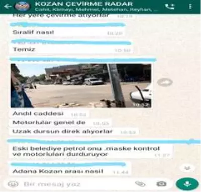 Son dakika haberi: Polis kontrolünden kaçmak için whatsapp grubu kurdular Son dakika haberi: Polis kontrolünden kaçmak için whatsapp grubu kurdular