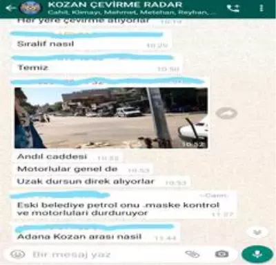 Son dakika haberi: Polis kontrolünden kaçmak için whatsapp grubu kurdular Son dakika haberi: Polis kontrolünden kaçmak için whatsapp grubu kurdular