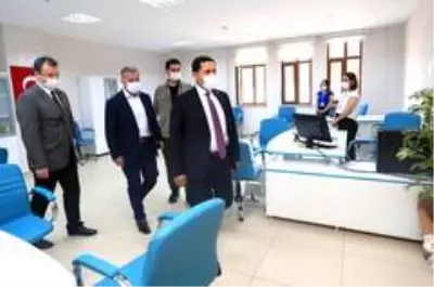 Vali Masatlı'dan İl Salgın Denetim Merkezinde inceleme Vali Masatlı'dan İl Salgın Denetim Merkezinde inceleme