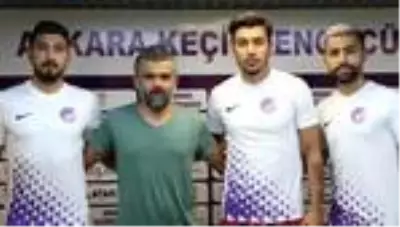 Ankara Keçiörengücü, 3 futbolcuyu daha kadrosuna kattı Ankara Keçiörengücü, 3 futbolcuyu daha kadrosuna kattı