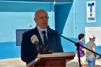 Çorlu'da içme suyu isale hattı depo ve terfi merkezlerinin açılışı gerçekleştirildi