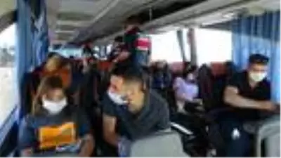 Ev karantinasında olması gereken kadın, yolcu otobüsünden çıktı Ev karantinasında olması gereken kadın, yolcu otobüsünden çıktı