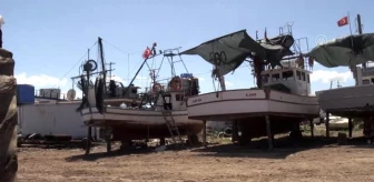 Sinoplu balıkçıların yeni sezona hazırlık heyecanı