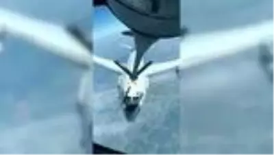 Türk Hava Kuvvetleri, NATO'ya ait uçağa yakıt ikmali yaptı Türk Hava Kuvvetleri, NATO'ya ait uçağa yakıt ikmali yaptı