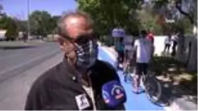 - Başkentli bisiklet tutkunlarının beklediği 'Mavi Yol' kullanıma açıldı - Başkentli bisiklet tutkunlarının beklediği 'Mavi Yol' kullanıma açıldı