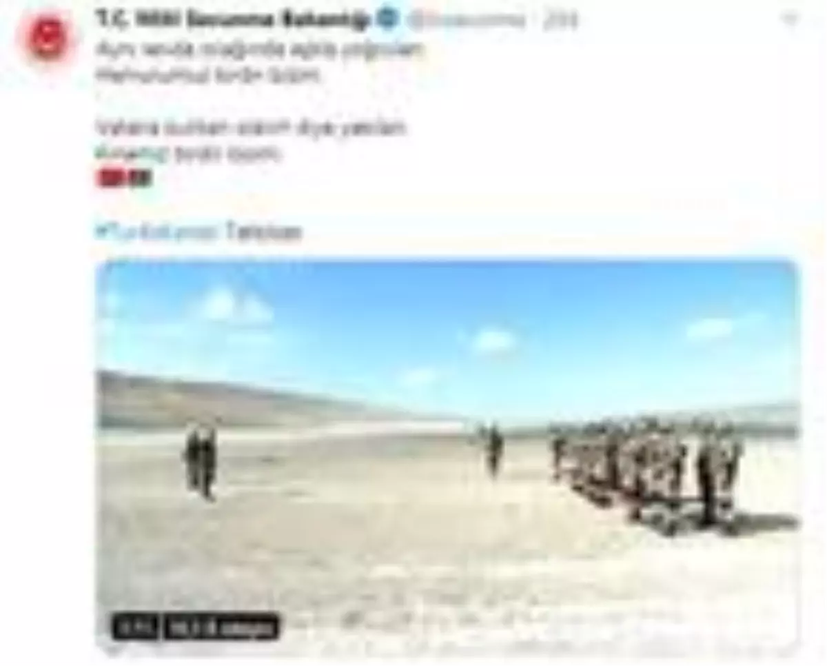 MSB, 'TurAzKartalı Tatbikatı'ndan' görüntü paylaştı