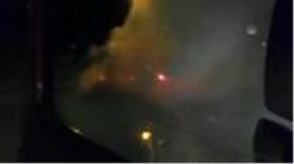 Park halindeki araç yandı