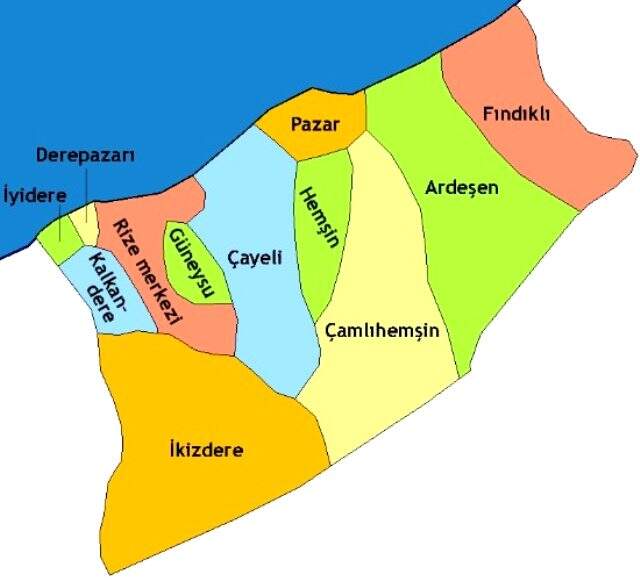 53 nerenin plaka kodu? 53 plakası nereye ait, hangi şehir? Rize ilçe plaka harfleri