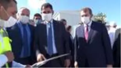 Bakan Kurum, Güngören Millet Bahçesi şantiye alanında incelemelerde bulundu Bakan Kurum, Güngören Millet Bahçesi şantiye alanında incelemelerde bulundu